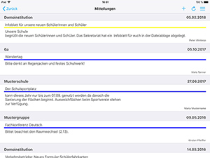 App Mitteilungen